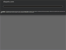 Tablet Screenshot of dispate.com
